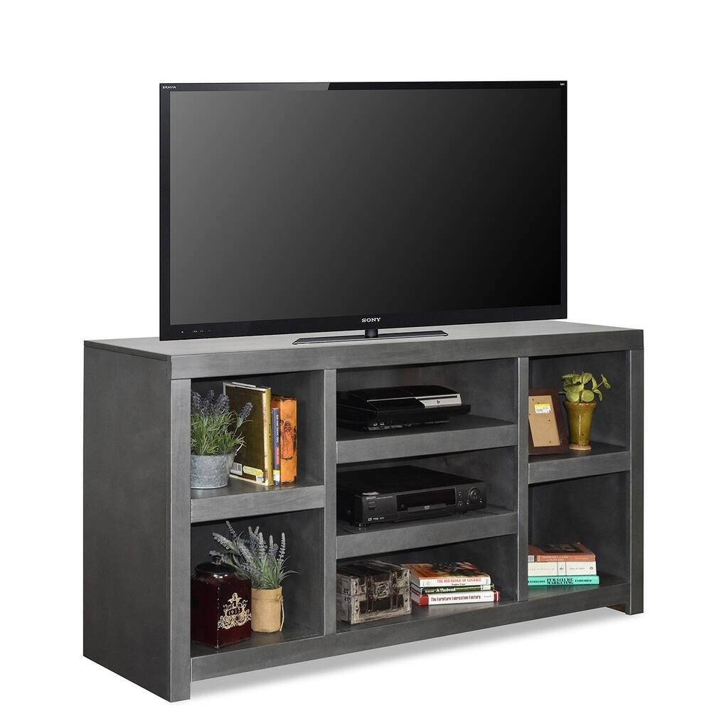 Strick & Bolton Rendel 64-inch Metallic Grey TV Console