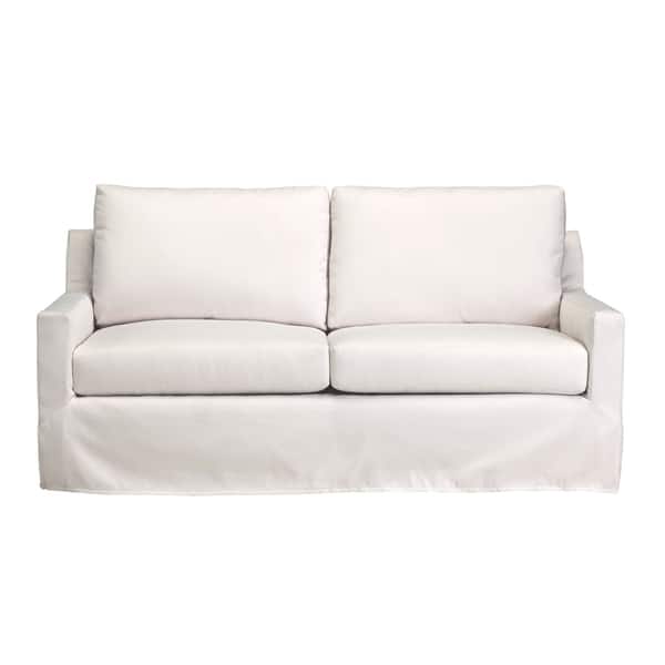 Sophie Slip Covered Sofa 23559674 Brown Sophie Slip Covered Sofa