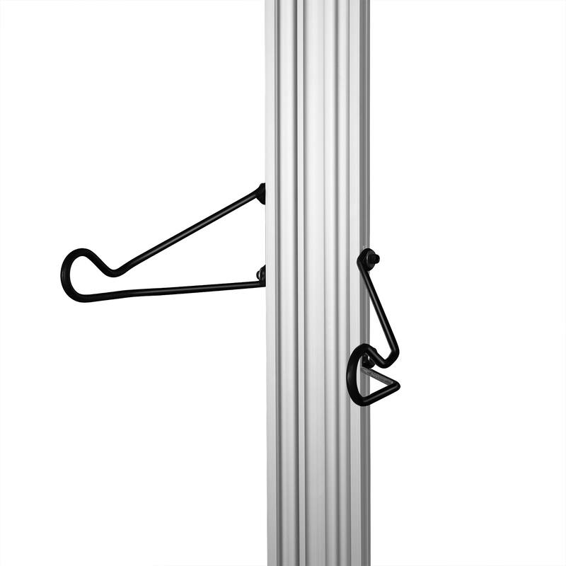 Bike Rack - Adjustable Aluminum Bicycle Hanger for 2 Bikes - 7-11ft Floor to Ceiling Tension Mount Bike Storage by RAD Cycle