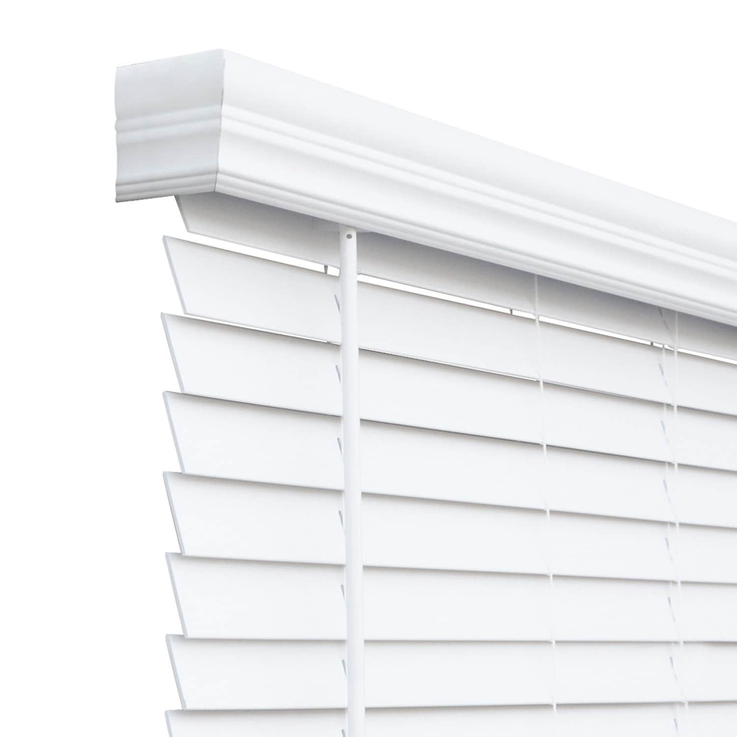 Porch Den Wakem Faux Wood 2 Inch Cordless Blinds Porch Den Wakem Faux Wood 2 Inch