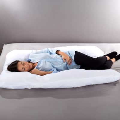 Body Pillow- 7 in 1 Jumbo Pillow with Removeable Cover Lavish Home