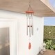 preview thumbnail 12 of 19, Metal and Wood Wind Chime- 34.5" Tuned Metal Wind Chimes by Pure Garden