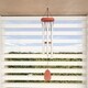 preview thumbnail 13 of 19, Metal and Wood Wind Chime- 34.5" Tuned Metal Wind Chimes by Pure Garden