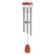 preview thumbnail 11 of 19, Metal and Wood Wind Chime- 34.5" Tuned Metal Wind Chimes by Pure Garden