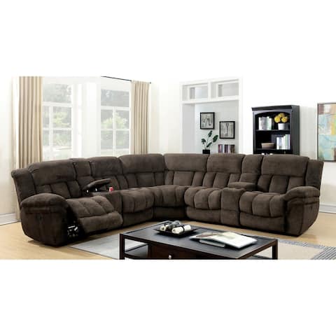 Copper Grove Tarnovo 5-seater Theater Flannel Sectional