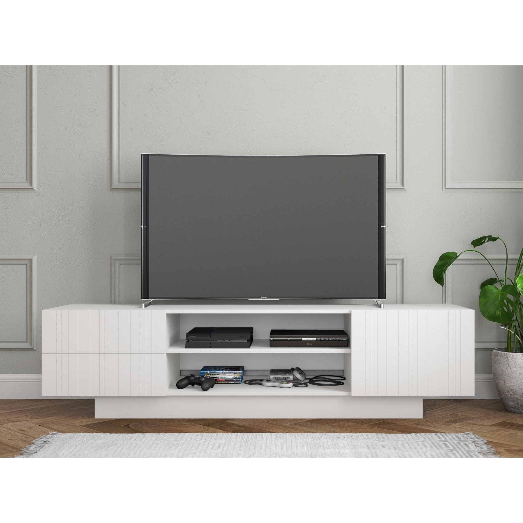 Nexera marble tv stand discount