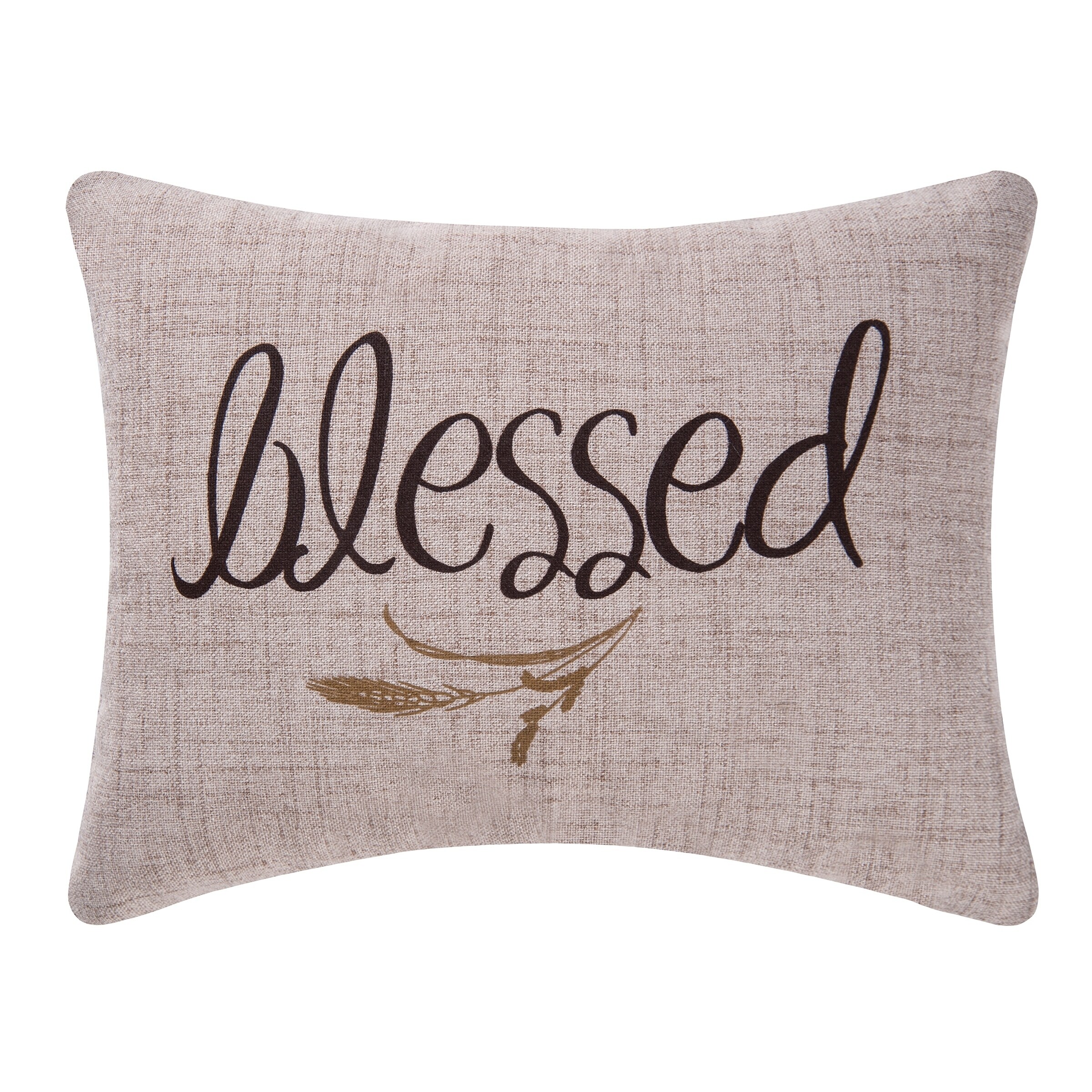 Blessed throw clearance pillow