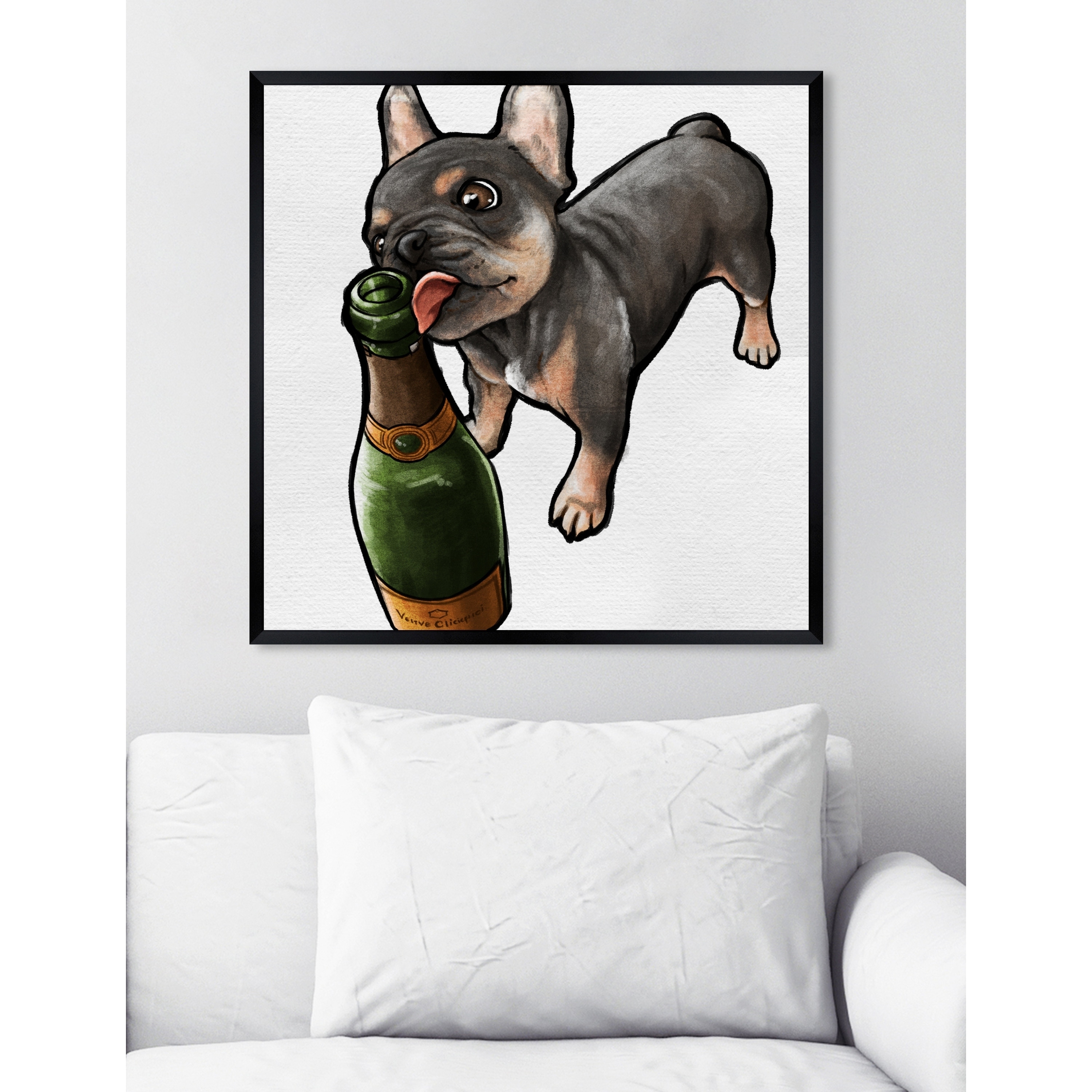 custom dog wall art