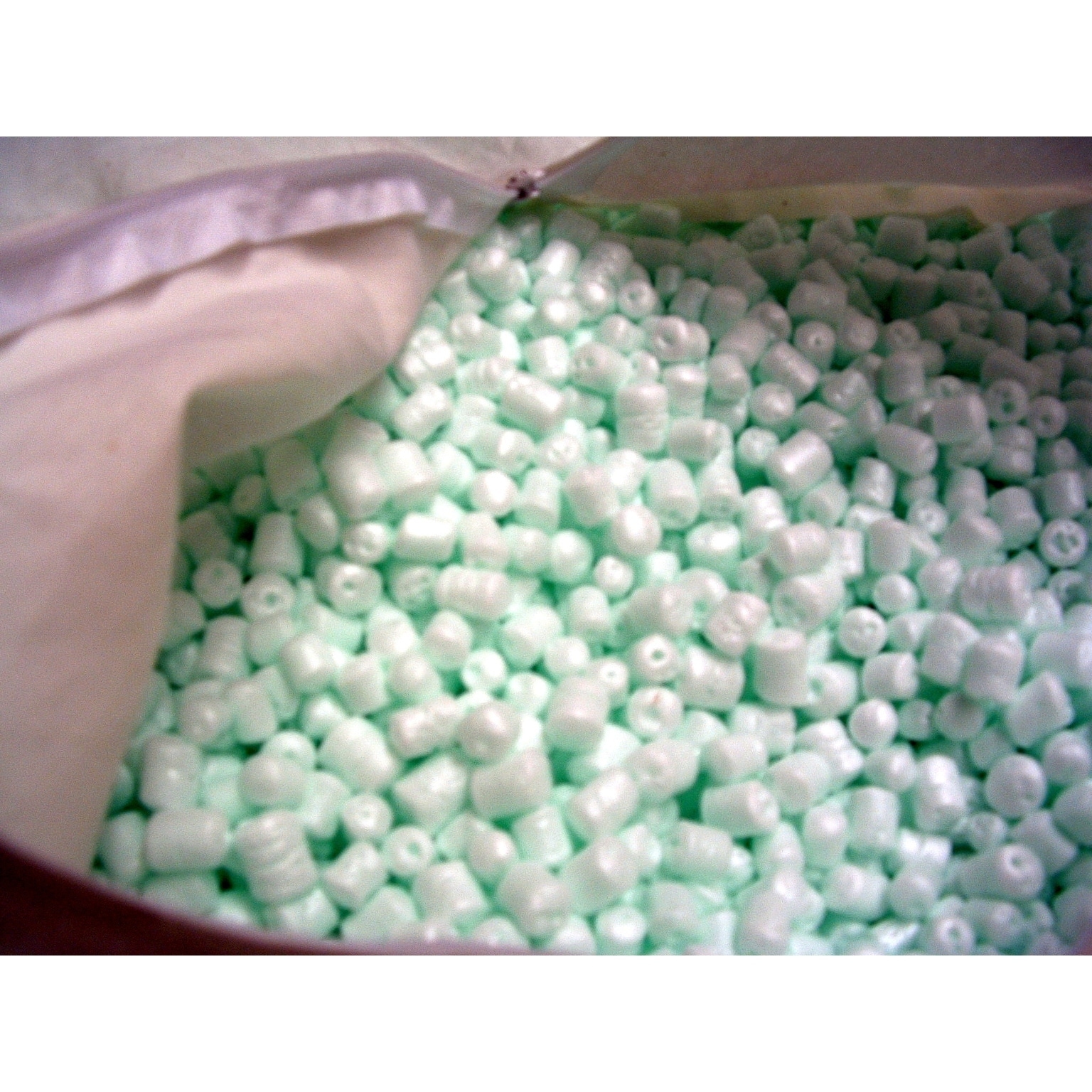 colored bean bag refill beads
