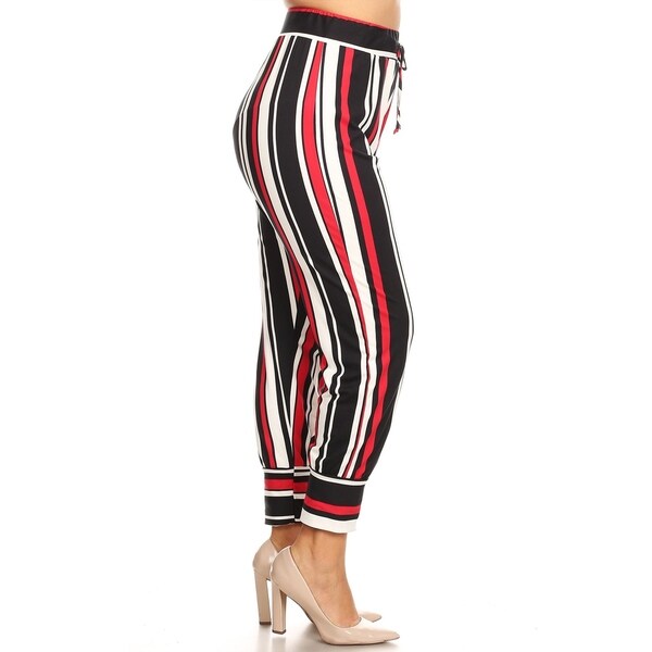 colored plus size pants