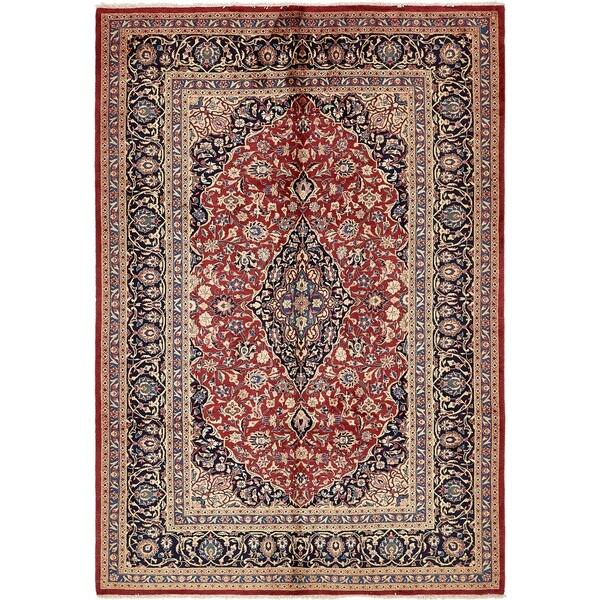 Hand Knotted Kashmar Kork Wool Area Rug 6 7 X 9 5 On Hand Knotted Kashmar Kork Wool Area Rug