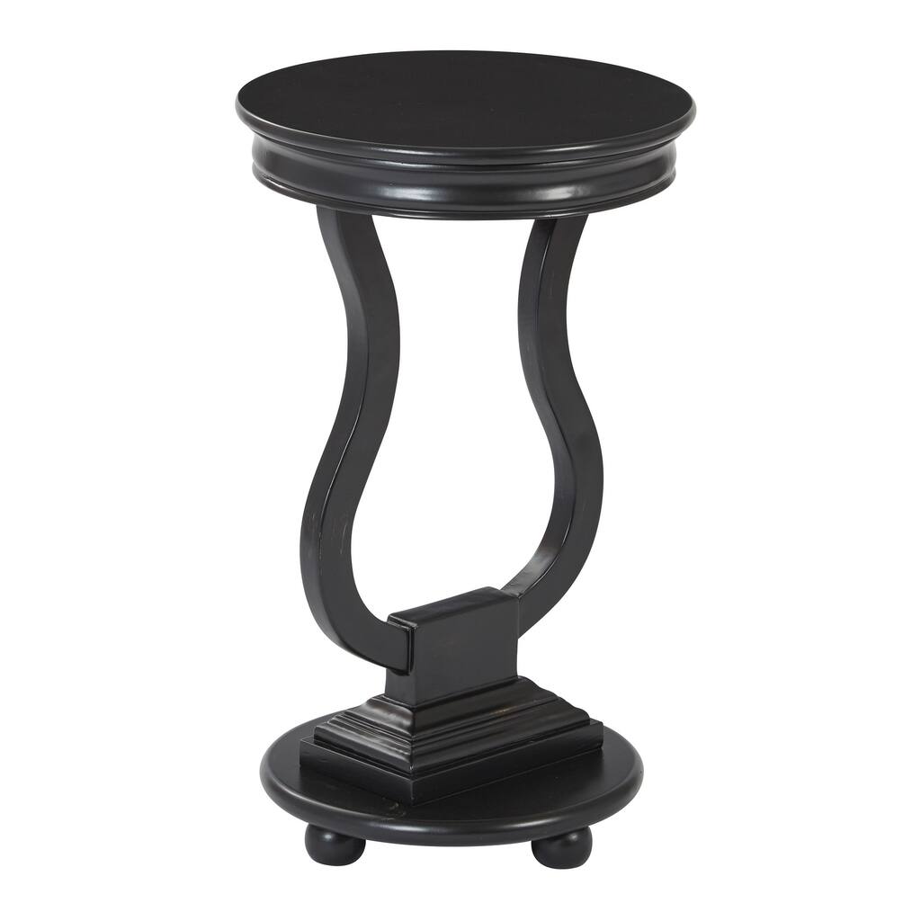 OSP Home Furnishings Chase Round Accent Table