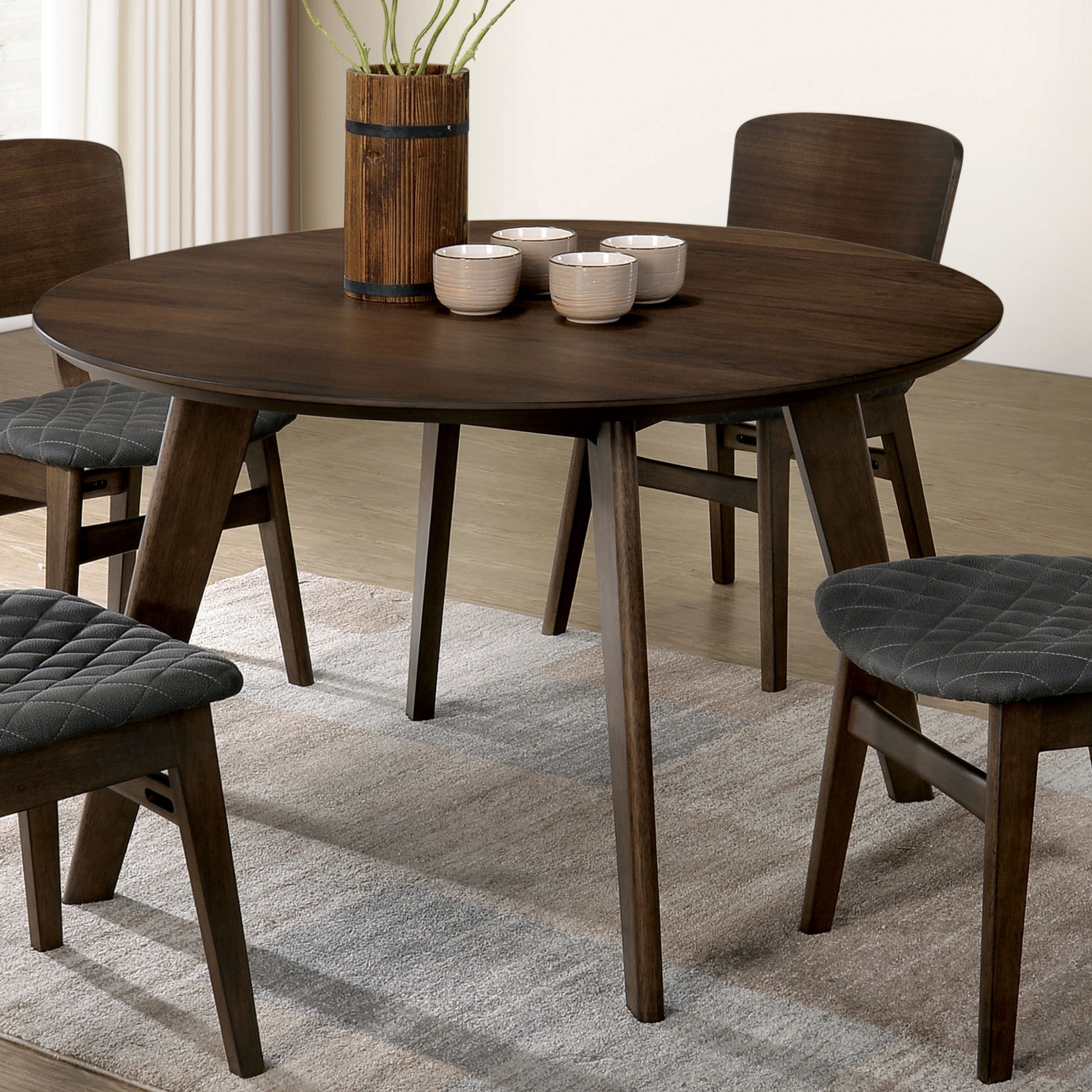 Mid Century Modern Round Dining Table Images