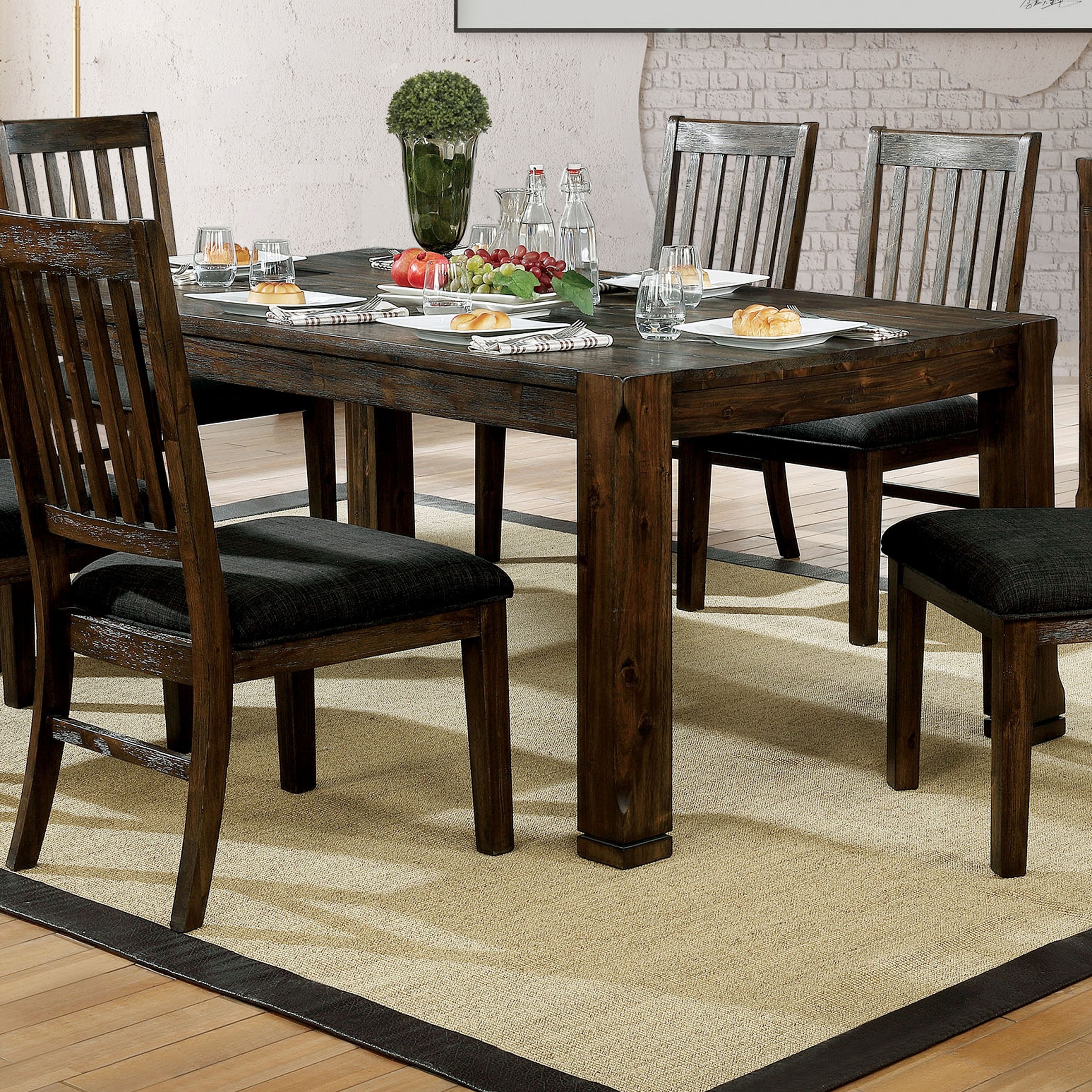 72 Inch Dining Table With Bench
