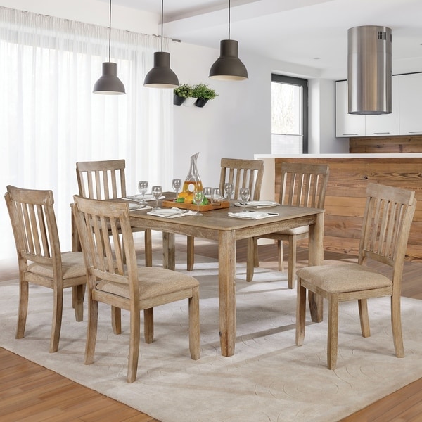 The Gray Barn Summerside Rustic Farmhouse 7piece Dining