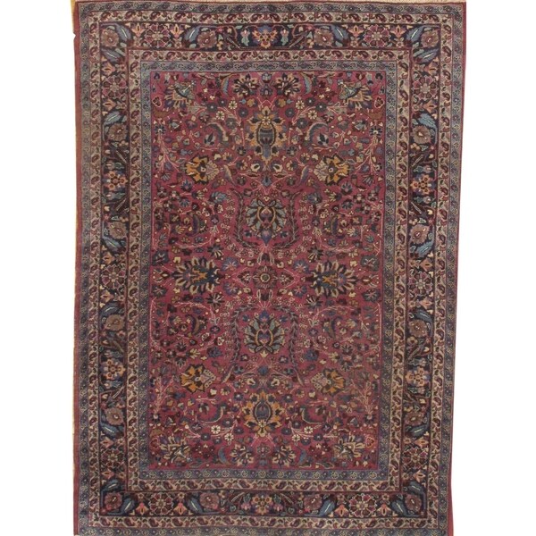 Pasargad DC Original Persian Mashad Hand-Knotted - 6' x 8'2"