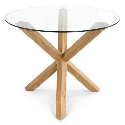 Poly and Bark Kennedy 37.4 inch Round Dining Table