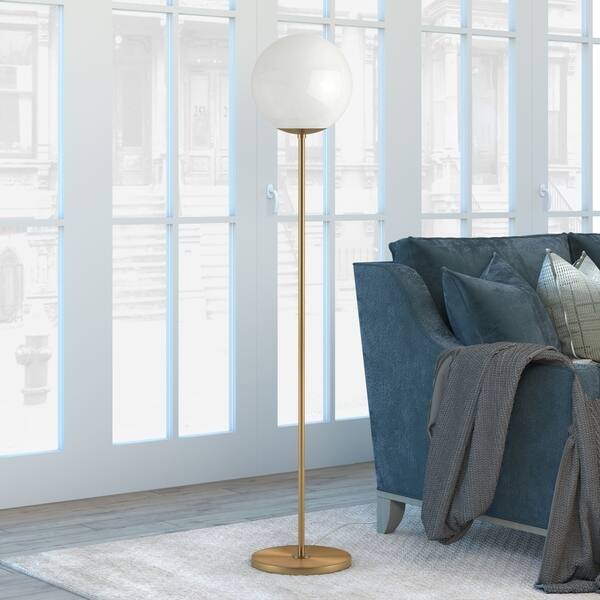 Shop Theia Glam Globe Style Floor Lamp Optional Finishes