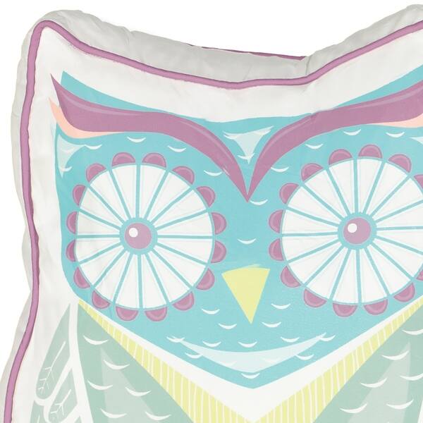 Shop Waverly Kids Hoo Dreams Owl Novelty Decorative Pillow On