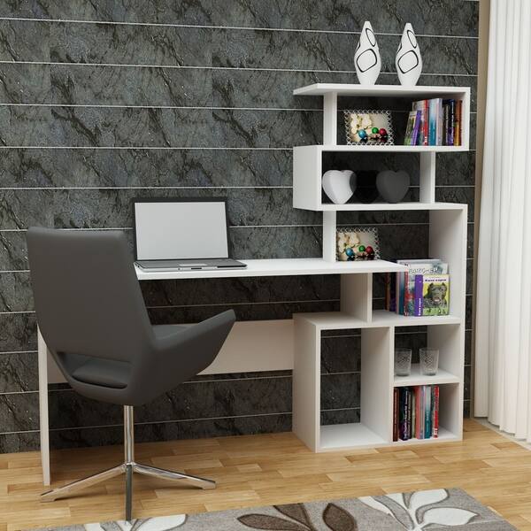 Shop Decorotika Next Generation Computer Desk With Shelves
