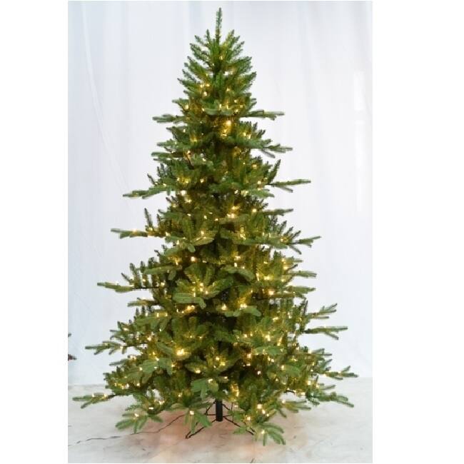 6.5' PreLit Medium InstantConnect Noble Fir Artificial Christmas Tree