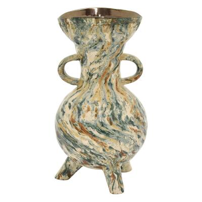 Three Hands Ceramic Vase