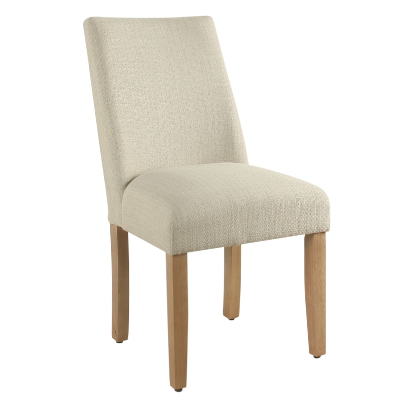 The Gray Barn Dragonfly Curved Back Stain-resistant Textured Linen Single Dining Chair