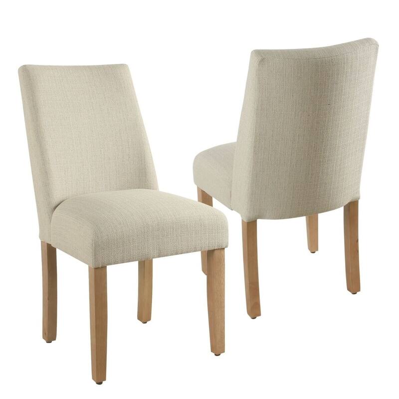 The Gray Barn Dragonfly Curved Back Stain-resistant Textured Linen Single Dining Chair