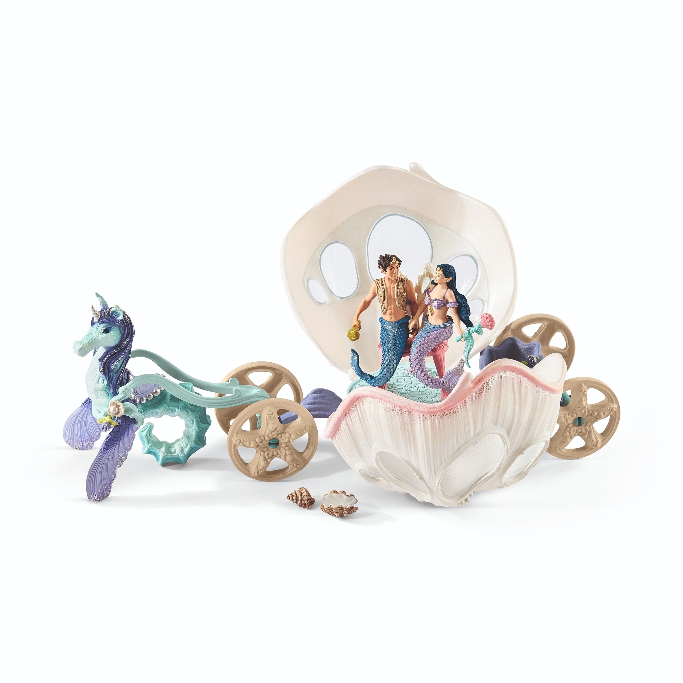 Schleich Bayala Mermaids Royal Seashell Carriage Toy Figure