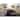 HomePop Draper Light Brown Button-tufted Ottoman