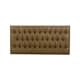 preview thumbnail 4 of 16, HomePop Draper Light Brown Button-tufted Large Ottoman