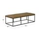 preview thumbnail 9 of 16, HomePop Draper Light Brown Button-tufted Large Ottoman