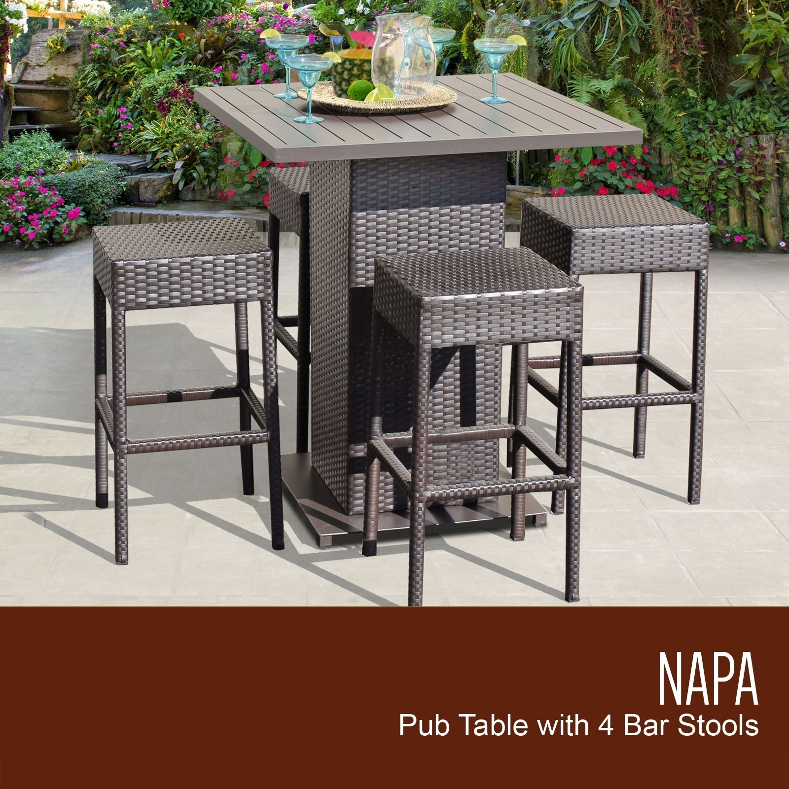 Bartop best sale patio set