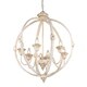 preview thumbnail 4 of 4, Jules 6-Light Chandelier in Antique Ivory