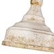 preview thumbnail 4 of 6, The Gray Barn Robin Hill 1-light Antique Ivory Steel Pendant