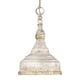 preview thumbnail 1 of 6, The Gray Barn Robin Hill 1-light Antique Ivory Steel Pendant