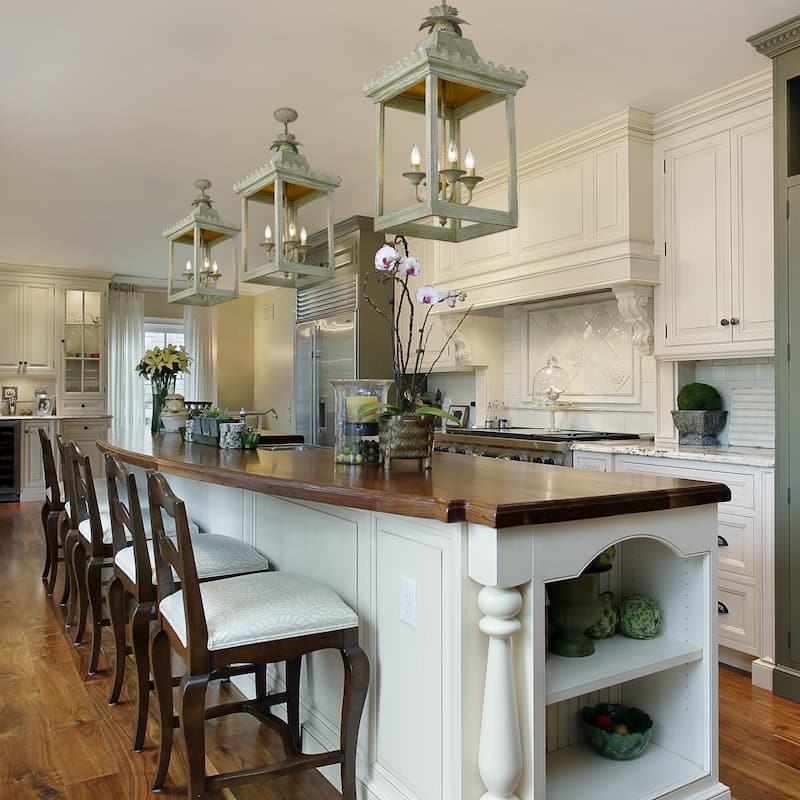 The Gray Barn Pemberley Vintage Sage 4-light Pendant