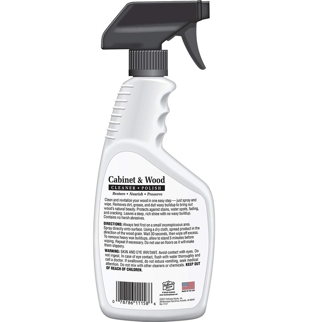Shop Quick Shine Prime Cabinet Wood Cleaner And Polish 24 Ounce Spray Bottle Pack Of 6 Bottles Overstock 23575833