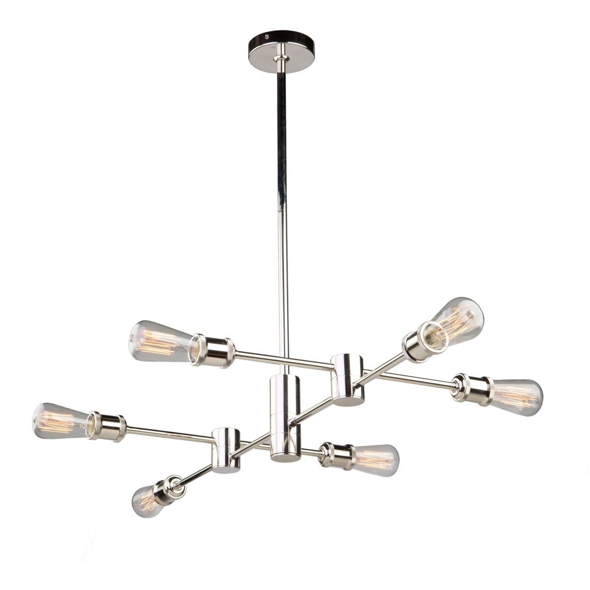 Tribeca AC10786PN Chandelier - Chandeliers For Bedrooms by Overstock.com
