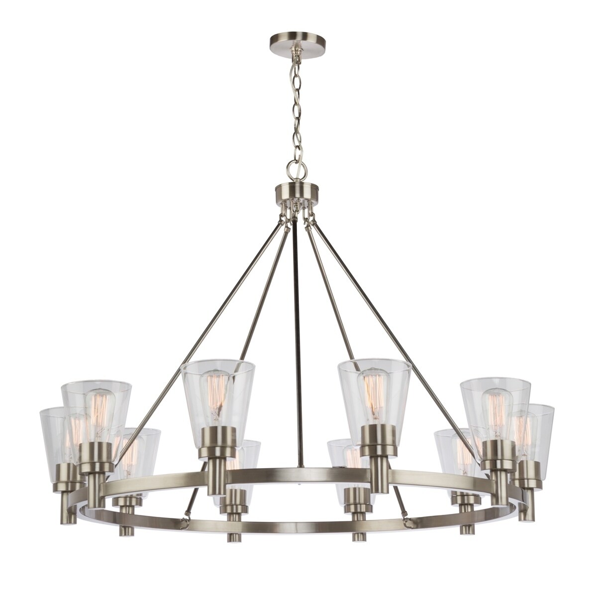 Clarence AC10760BN Chandelier - Chandeliers For Bedrooms by Overstock.com