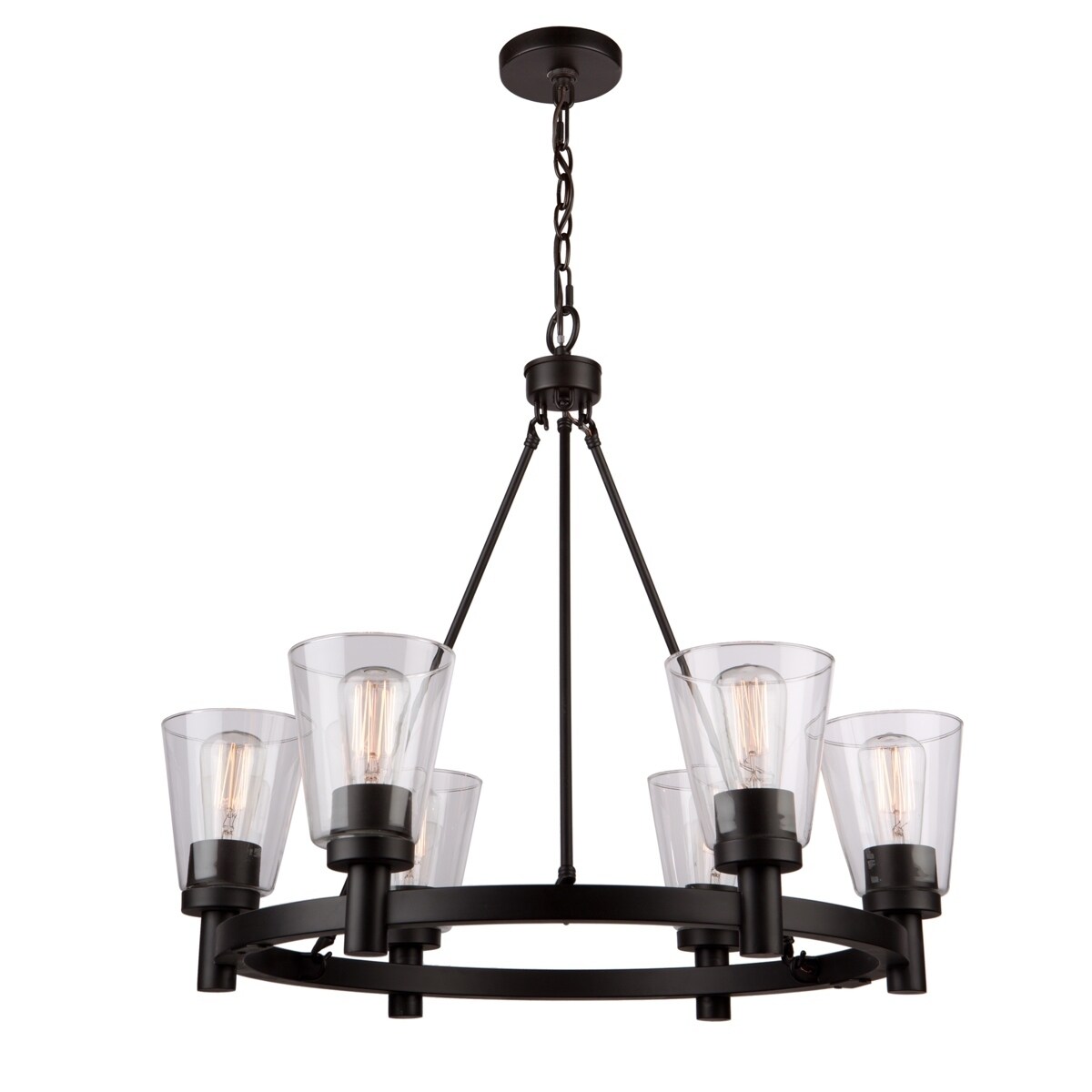 Clarence AC10766OB Chandelier - Chandeliers For Bedrooms by Overstock.com
