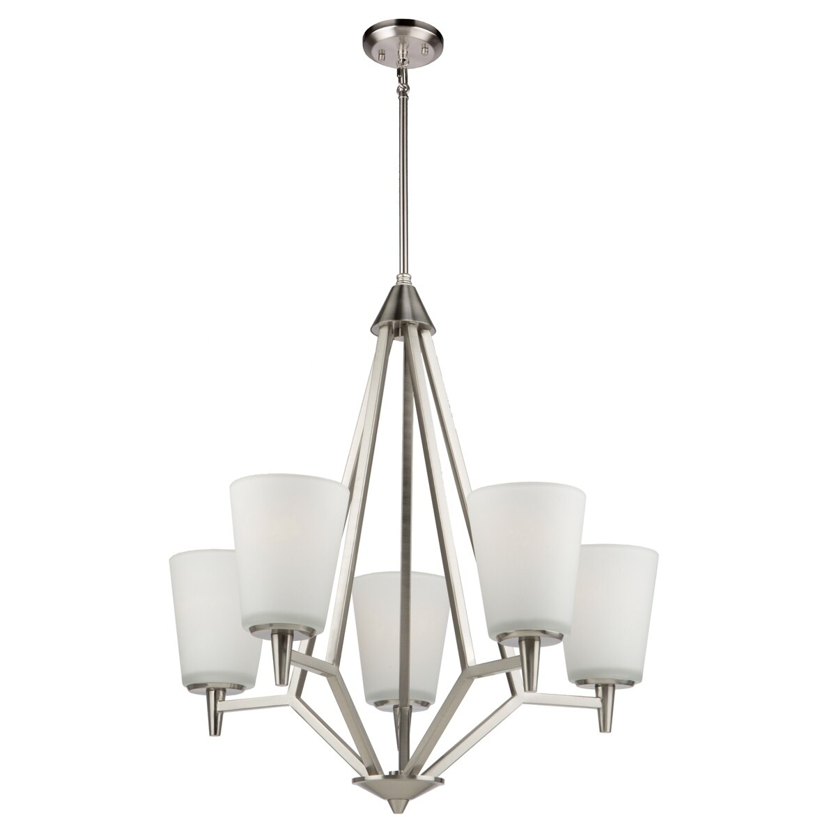 Clayton AC10915BN Chandelier - Chandeliers For Bedrooms by Overstock.com