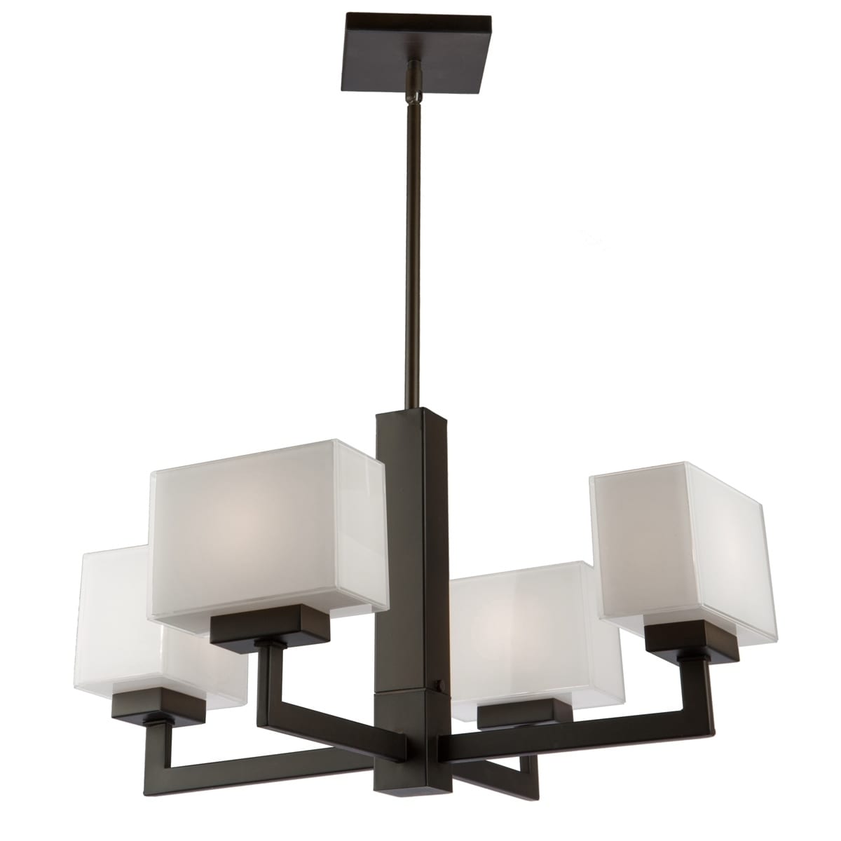 Cube Light SC13184OB Chandelier - Chandeliers For Bedrooms by Overstock.com