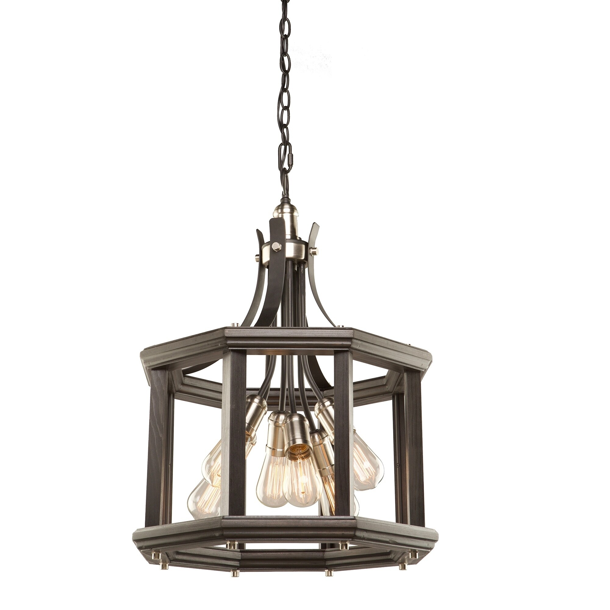 Sandalwood AC11226BN Chandelier - Chandeliers For Bedrooms by Overstock.com