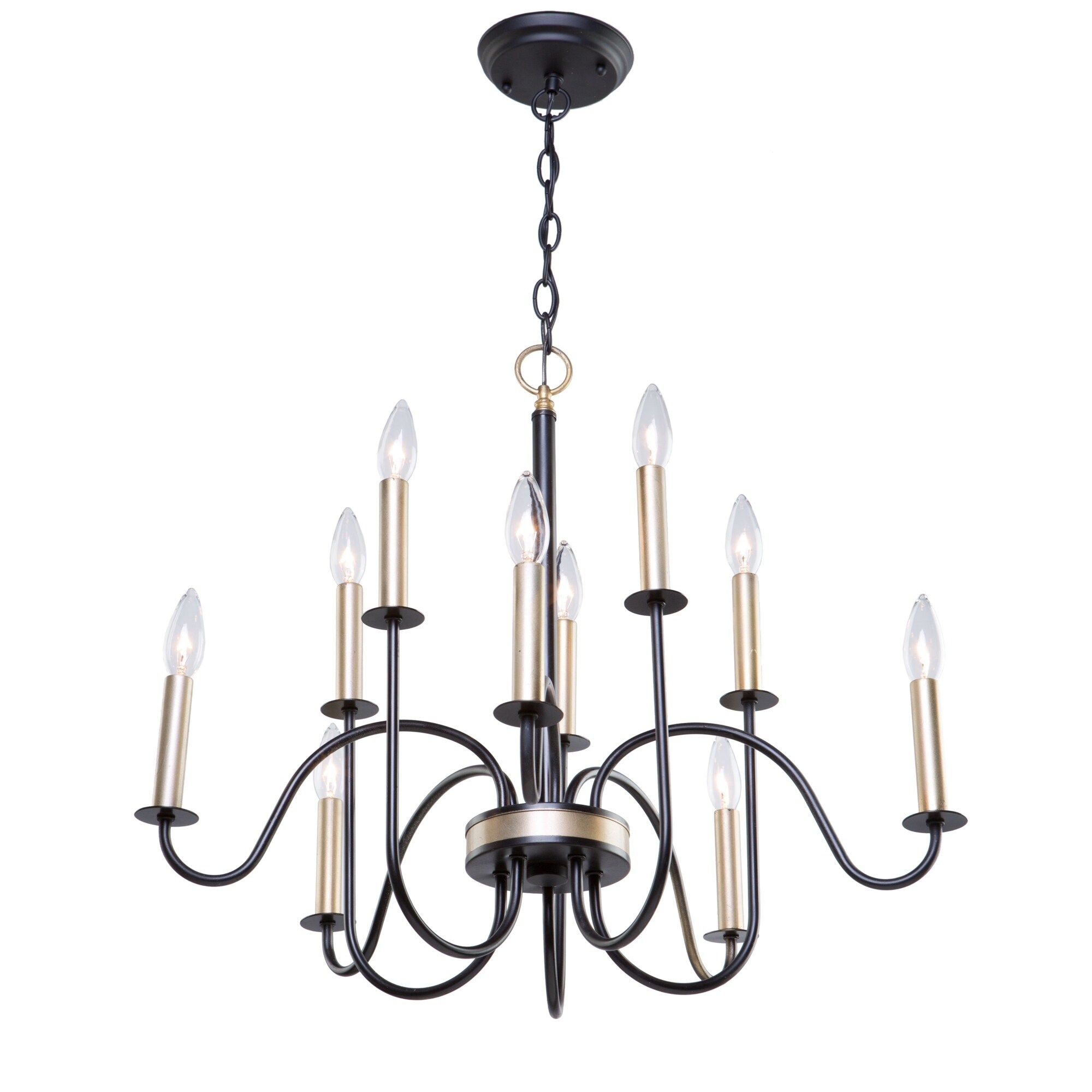 Braemar AC11328VB Chandelier - Chandeliers For Bedrooms by Overstock.com