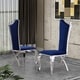 preview thumbnail 4 of 3, Best Quality Furniture Luxe Upholstered Dining Accent Chairs (Set of 2)