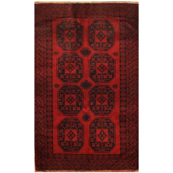 Handmade Balouchi Wool Rug (Afghanistan) - 3'7 x 5'9