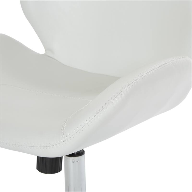 Chatsworth Faux Leather Office Chair with Chrome Base