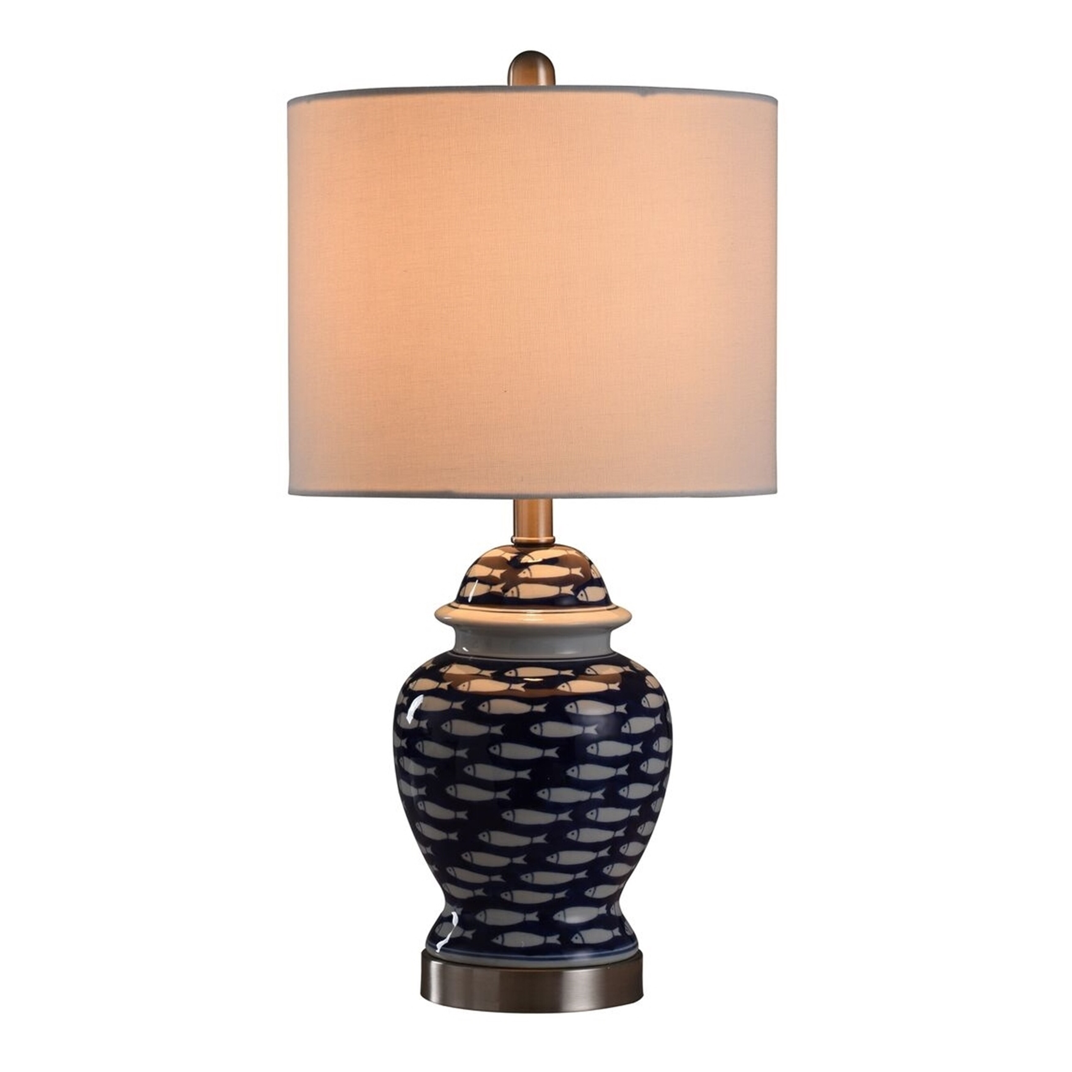 fish table lamp