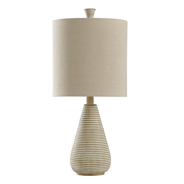 Shop Phillip Beige Table Lamp - Cream Shade - On Sale ...